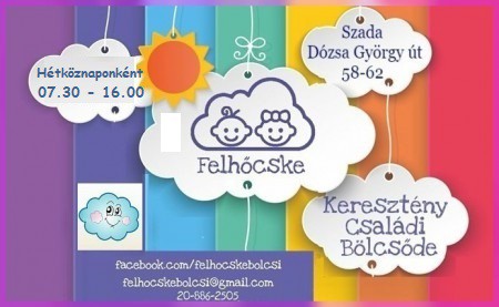 Felhőcske bölcsi 2019